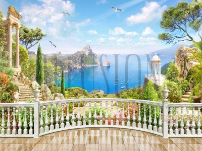 Фреска Affresco AG235  Фреска Affresco Illusion AG235 