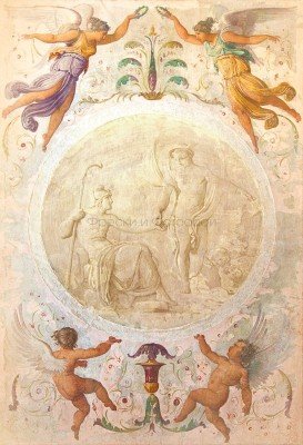 Фреска Affresco 5194 Фреска Affresco Классические орнаменты 5194 