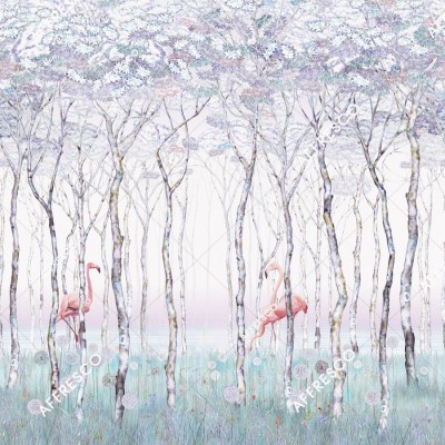 Фреска Affresco AL47-COL1  Фреска Affresco Dream forest AL47-COL1 