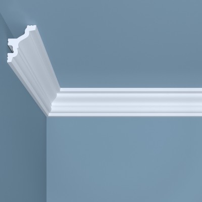 Потолочный плинтус Bello Deco K7 Плинтус для натяжного потолка Белло Деко 45*35*2000мм