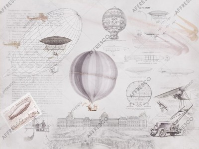 Фреска Affresco AF676-COL3  Фреска Affresco СКАЗКИ AFFRESCO AF676-COL3 