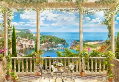 Фреска Affresco 4942 Фреска Affresco Пейзаж 4942