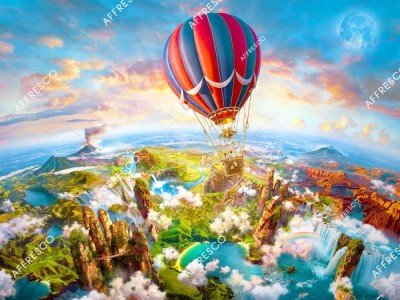 Фреска Affresco AF677-COL1  Фреска Affresco СКАЗКИ AFFRESCO AF677-COL1 