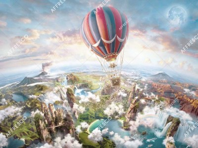 Фреска Affresco AF677-COL2  Фреска Affresco СКАЗКИ AFFRESCO AF677-COL2 