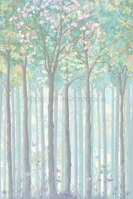 Фреска Affresco ID135976 Фреска Affresco Ботаника ID135976