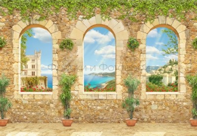 Фреска Affresco 4946 Фреска Affresco Пейзаж 4946