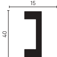 Декоративная рейка Decor Dizayn 613-93SH