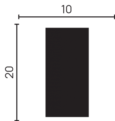 Декоративная рейка Cosca RX002-A008 Рейка Коска 30*20*2800мм