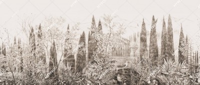 Фреска Affresco DG68-COL1   Фреска Affresco Dream forest DG68-COL1 