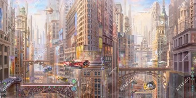 Фреска Affresco AF678-COL1  Фреска Affresco СКАЗКИ AFFRESCO AF678-COL1 