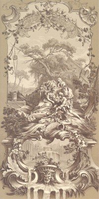 Фреска Affresco ID13556 Фреска Affresco Классические орнаменты ID13556 