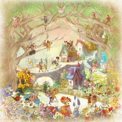 Фреска Affresco 9692 Фреска Affresco Детские 9692 