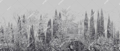 Фреска Affresco DG68-COL4   Фреска Affresco Dream forest DG68-COL4 