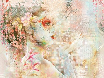 Фреска Affresco ID452-COL1  Фреска Affresco Trend Art ID452-COL1 