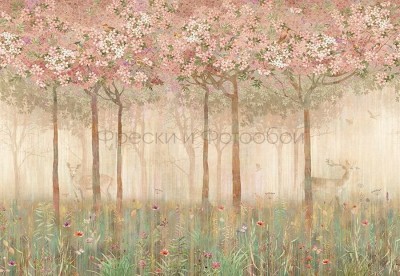 Фреска Affresco ID135987 Фреска Affresco Ботаника ID135987