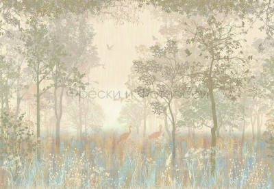 Фреска Affresco ID135988 Фреска Affresco Ботаника ID135988