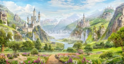 Фреска Affresco 6552 Фреска Affresco Пейзаж 6552 