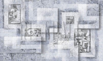 Фреска Affresco ID113-COL3  Фреска Affresco Re-Space ID113-COL3 