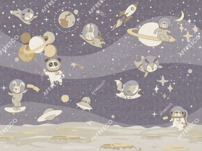 Фреска Affresco ZK672-COL2  Фреска Affresco СКАЗКИ AFFRESCO ZK672-COL2 