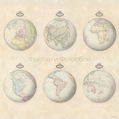 Фреска Affresco ID136485 Фреска Affresco Карты и графика ID136485 