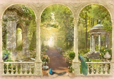 Фреска Affresco 4974  Фреска Affresco Пейзаж 4974 