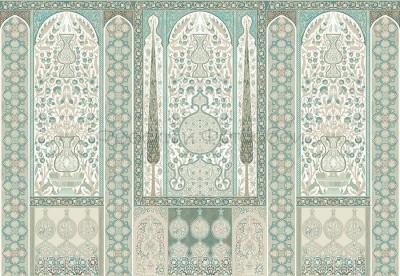 Фреска Affresco ID136501 Фреска Affresco Классические орнаменты ID136501 